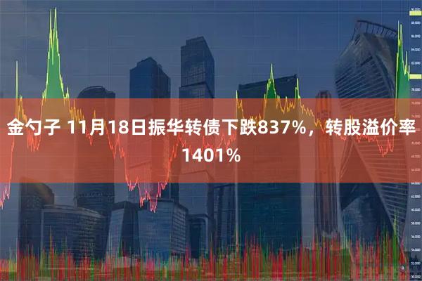金勺子 11月18日振华转债下跌837%，转股溢价率1401%